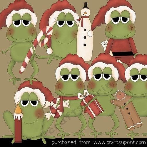 Christmas Frogs 10