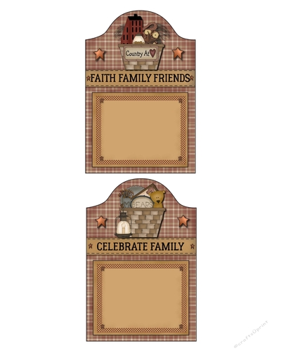 Primitive Country Mini Calendars 11