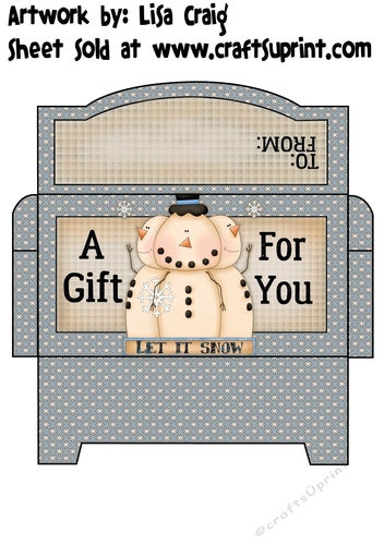 Christmas Money Envelope 1