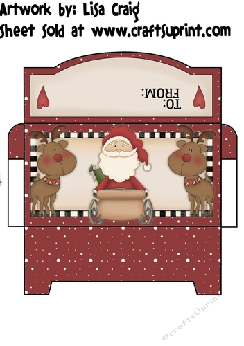 Christmas Money Envelope 34