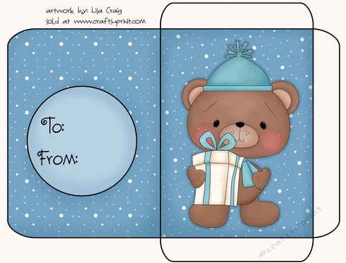 Christmas Gift Card Envelope 8