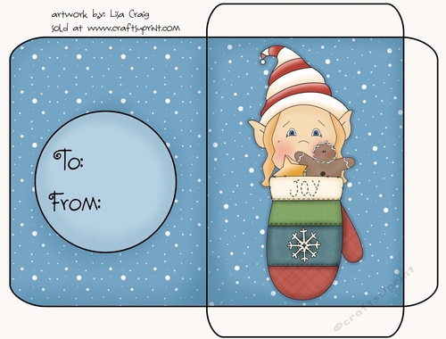 Christmas Gift Card Envelope 11