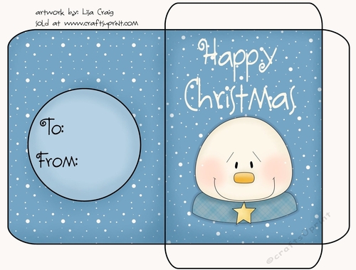 Christmas Gift Card Envelope 20