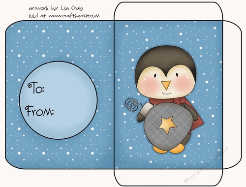Christmas Gift Card Envelope 26
