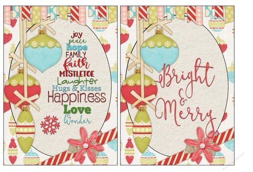 Merry Christmas Card Fronts 1