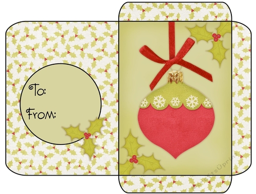 Merry Christmas Gift Card 1