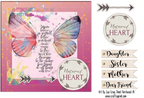 Untamed Heart Card Front