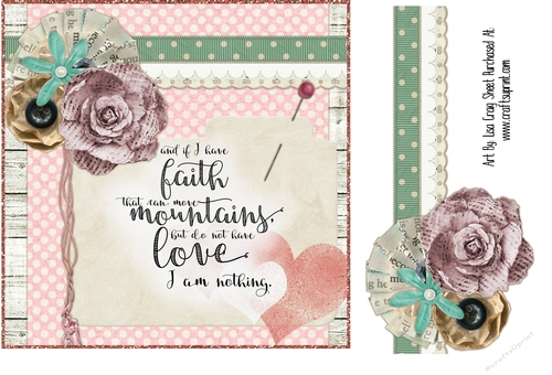 Faith and Love Card Front