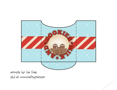 Milk and Cookies Cookie Pocket 1
