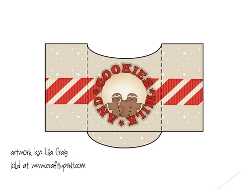 Milk and Cookies Cookie Pocket 2