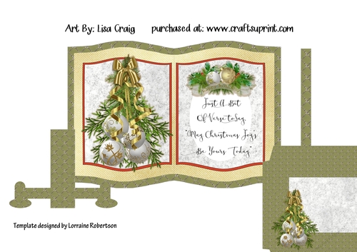 Shiny Ornaments Book Card Mini Kit