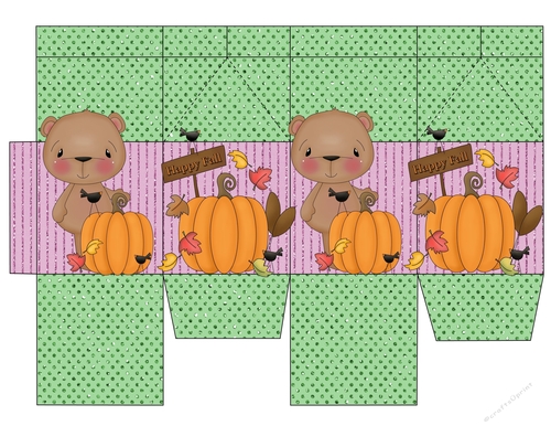 Halloween Bear Milk Carton 2