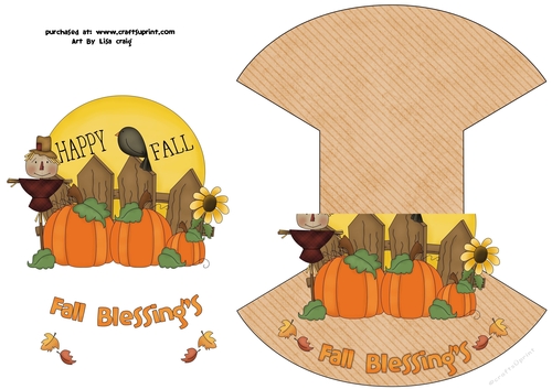 Fall Rocker Card 1