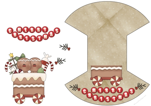 Christmas Rocker Card 2