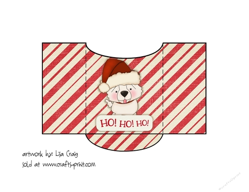 Santa Dog Cookie Pocket 4