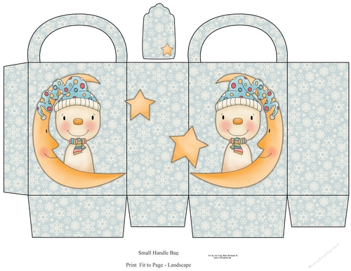 Snow Baby Small Gift Bag 