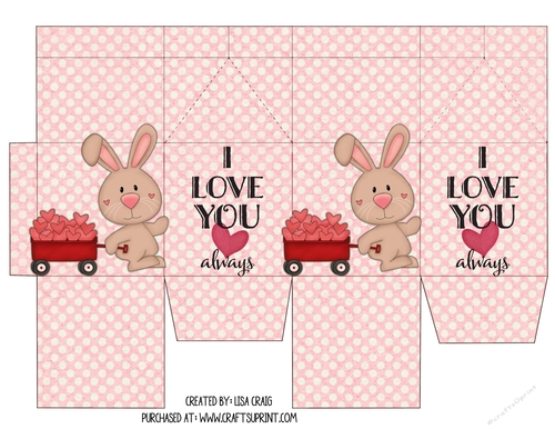Valentines Day Milk Carton 3