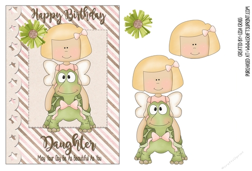 Daughter Birthday Card 1