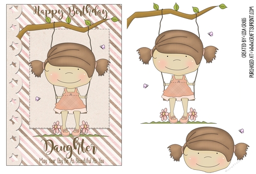 Daughter Birthday Card 2
