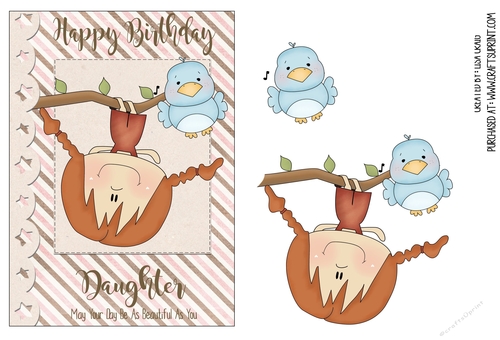 Daughter Birthday Card 3