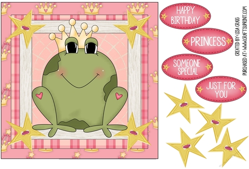 Princess Frog Quick Card 1