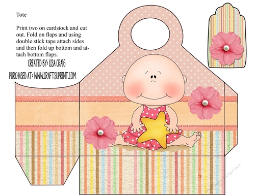 Summer Baby Girl Tote 2