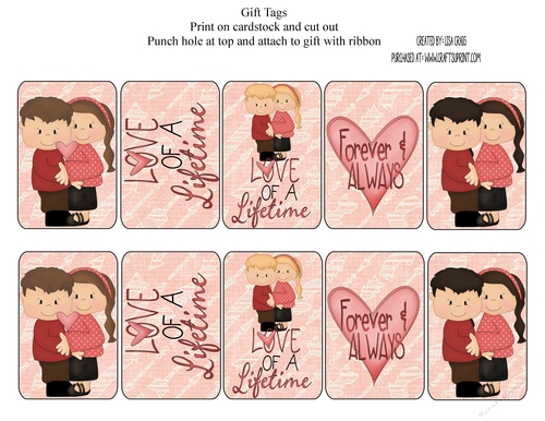 Love Tags Sheet 1