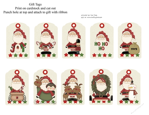Christmas Tags Sheet 21