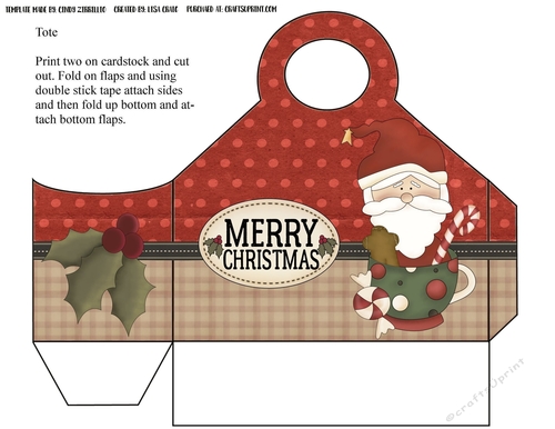 Merry Christmas Tote 3