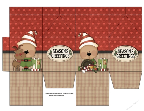 Winter Milk Carton 4