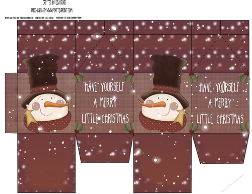 Winter Milk Carton 16