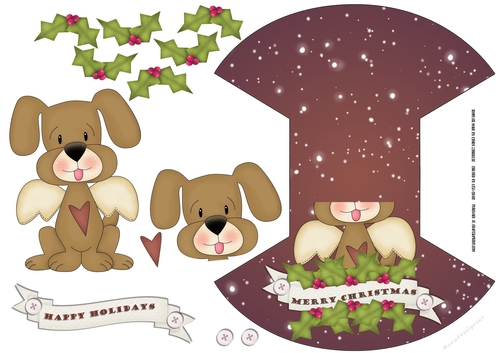Christmas Wobble Card 4
