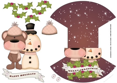 Christmas Wobble Card 6