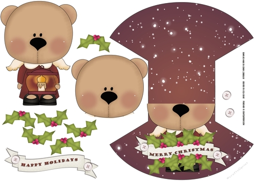 Christmas Wobble Card 7
