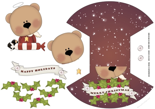 Christmas Wobble Card 10
