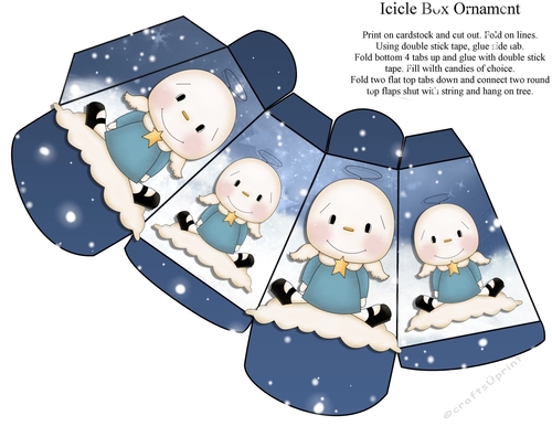 Icicle Christmas Box 1