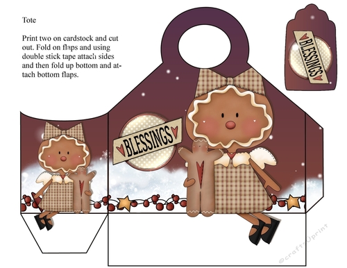 Winter Tote and Tag 3