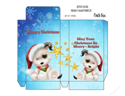Christmas Puppies Pinch Box 1