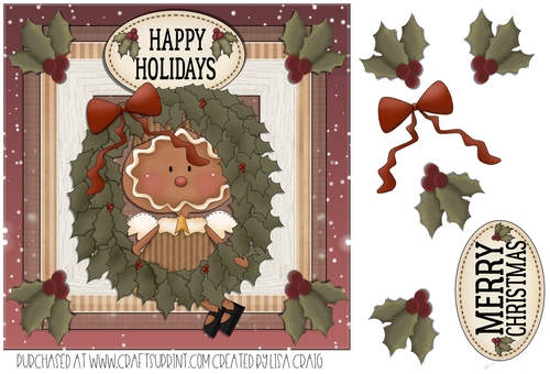 Country Christmas Christmas Card 2