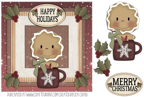 Country Christmas Christmas Card 3