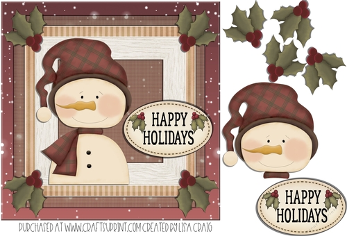 Country Christmas Christmas Card 8