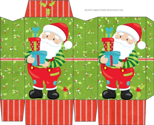 Bright Santa Pinch Bag 1