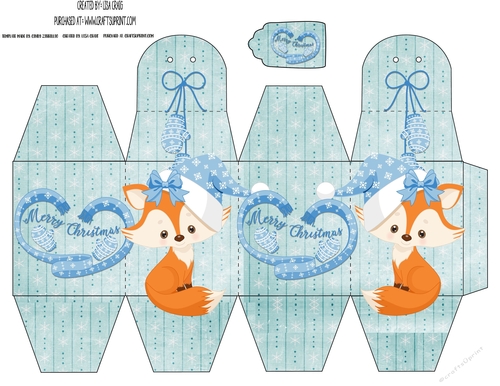 Winter Animal Gift Box 1