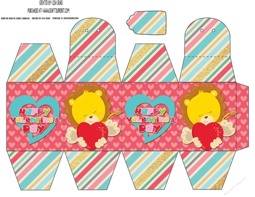 Valentine Animals Gift Box 1