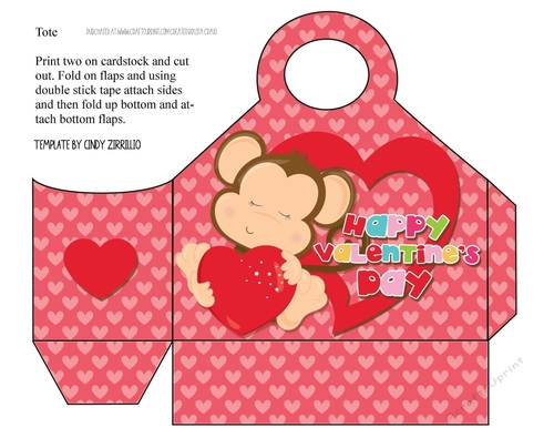 Happy Valentines Day Tote 3