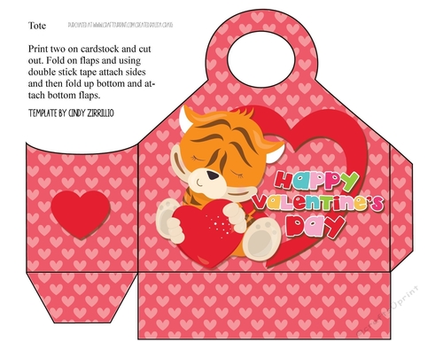 Happy Valentines Day Tote 5