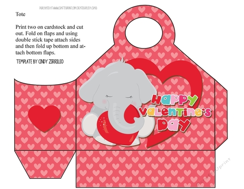 Happy Valentines Day Tote 6
