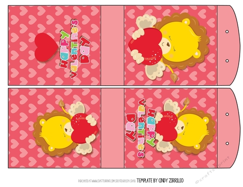 Happy Valentines Day Candy Cards 2
