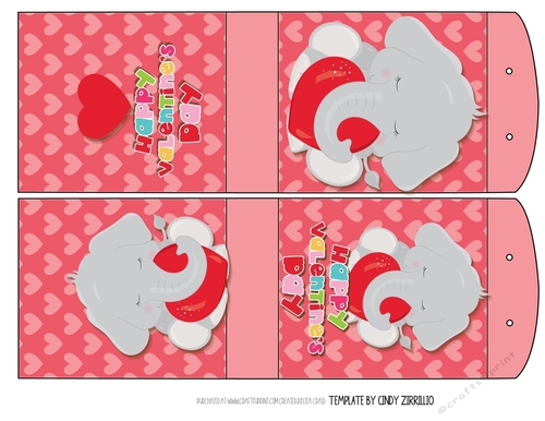 Happy Valentines Day Candy Cards 3