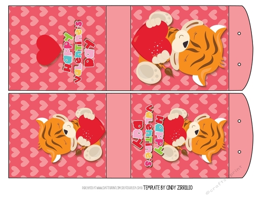 Happy Valentines Day Candy Cards 4
